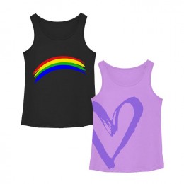 Rainbow Loving - Girl Vests
