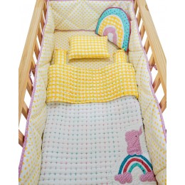 Over The Rainbow Cot Bedding