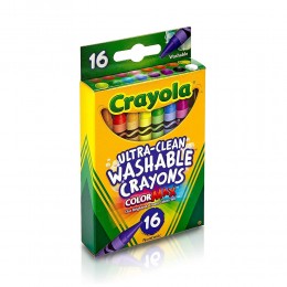 16 Ultra Clean Washable Large Crayons