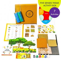 Explore Five Senses Theme Activity Box