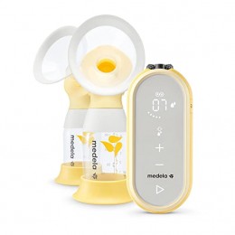 Freestyle Flex Electric Breast Pump - Portable and  Rechargeable Double Silicone Pump