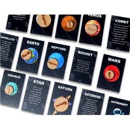 Solar System Flashcard with Space Board Activity 