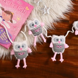 Pink Owl bunting