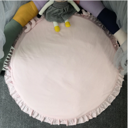 Round Padded Playmat Pink