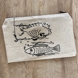 DIY Colouring - 2 Best Fish Friends - Pouch