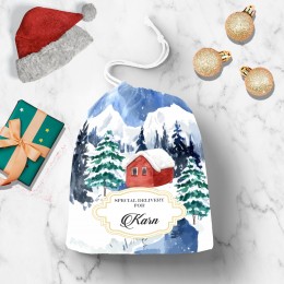 Little Red House Gift Sack