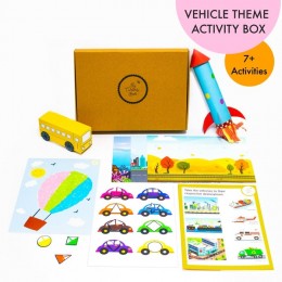 Vehicles Theme Activity Box