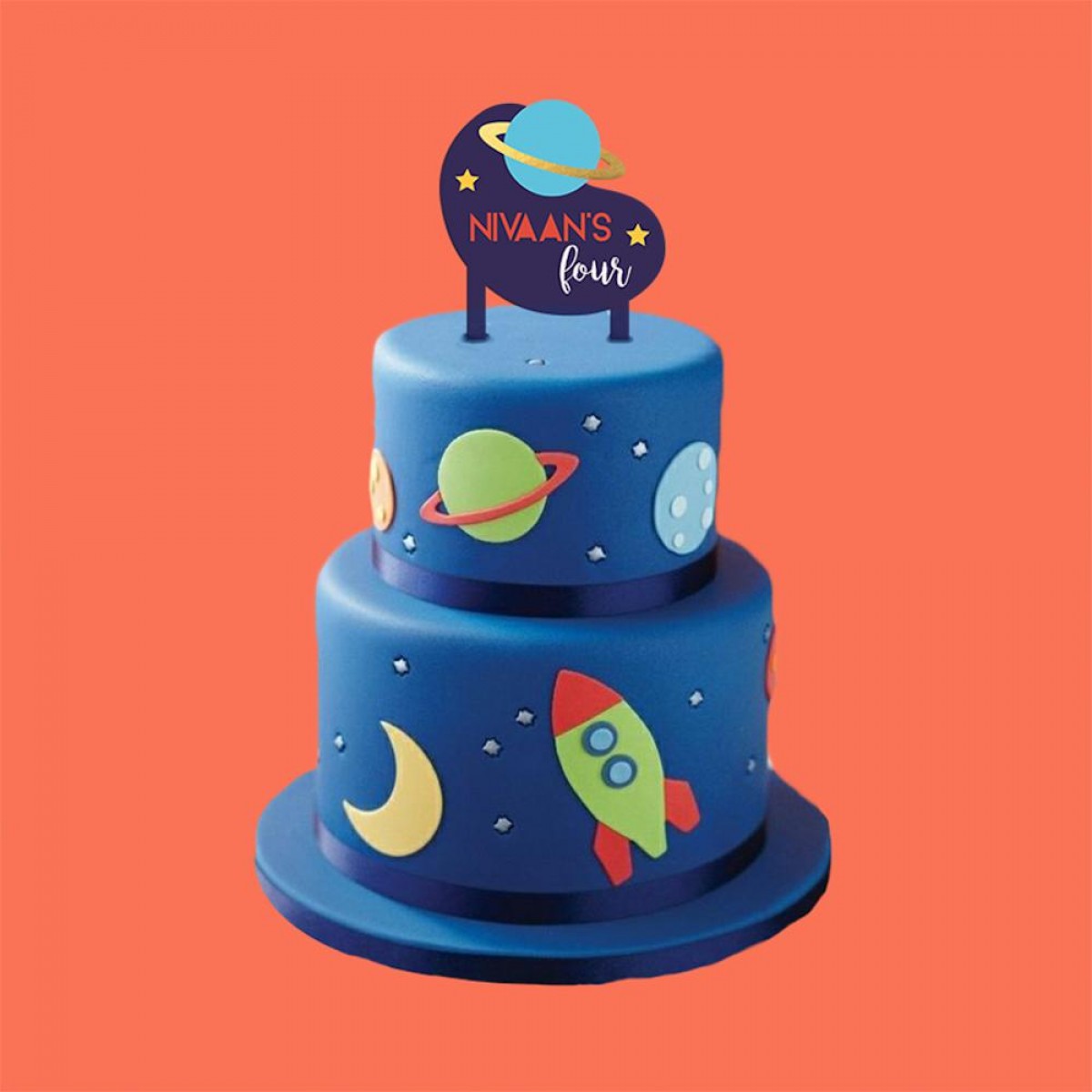 Cake Topper- Out of this World