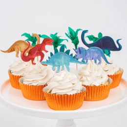 Dinosaur Kingdom Cupcake Kit - Pack of 24