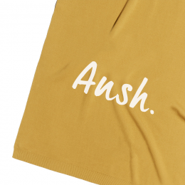 Goldie Personalized Organic Cotton Knitted Blanket