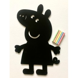 Chalkboard + WhiteBoard -Peppa Pig
