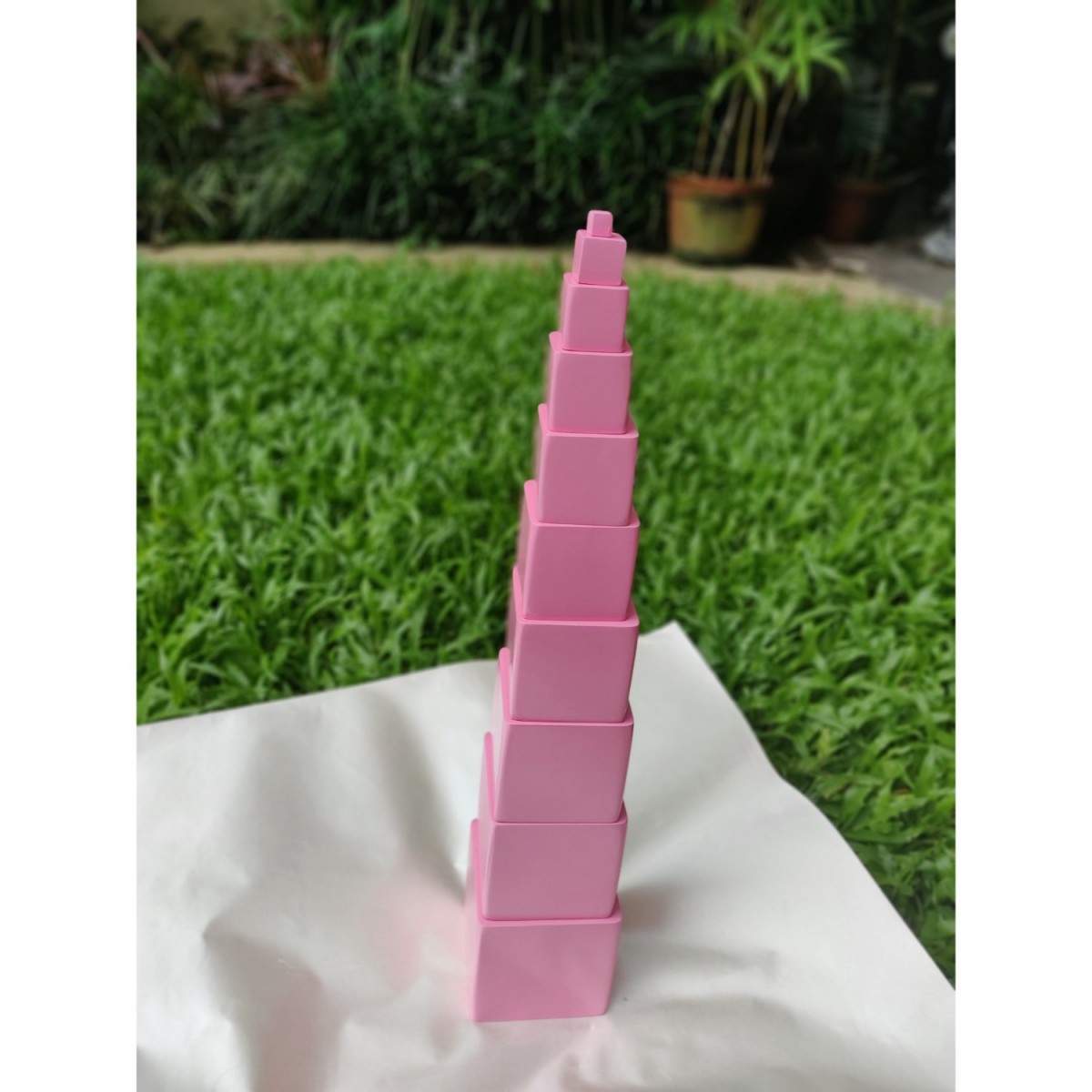 Pink Tower - Montessori Material
