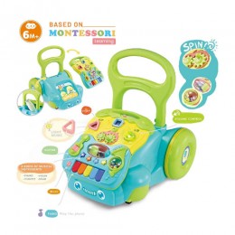 Orapple Toys by R for rabbit - 5 in 1  Learning Push Baby Walker